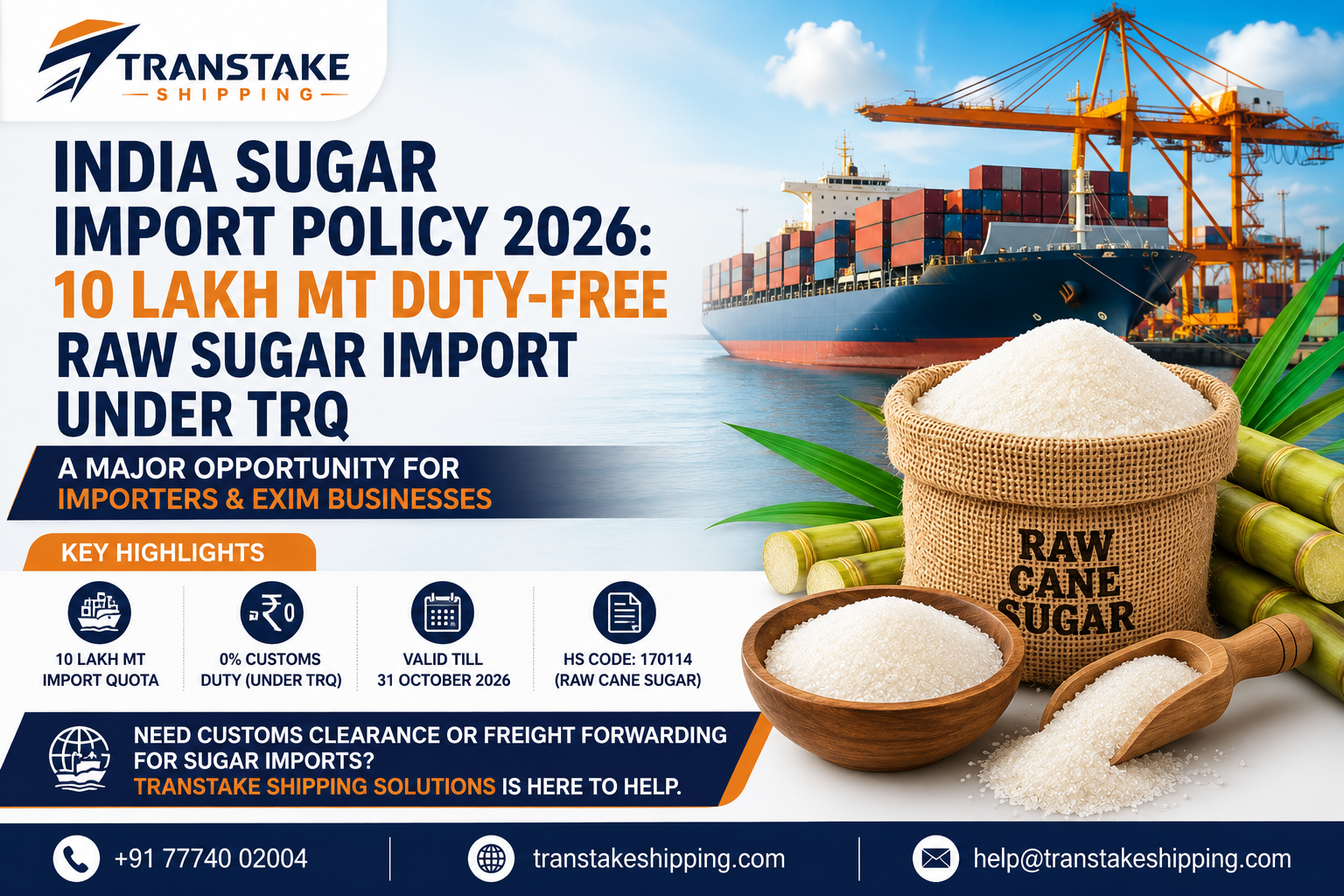 india-sugar-import-policy-2026-duty-free-trq